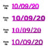Custom-Fetti Date - 10/09/24 or 10/09/25  Fuchsia