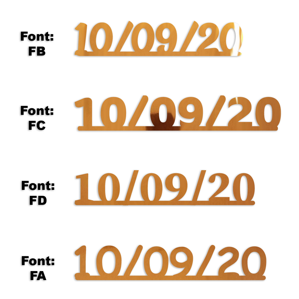 Custom-Fetti Date - 10/09/24 or 10/09/25  Orange
