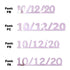 Custom-Fetti Date - 10/12/24 or 10/12/25  Pink