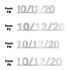 Custom-Fetti Date - 10/12/24 or 10/12/25  Silver