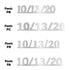 Custom-Fetti Date - 10/13/24 or 10/13/25  Silver