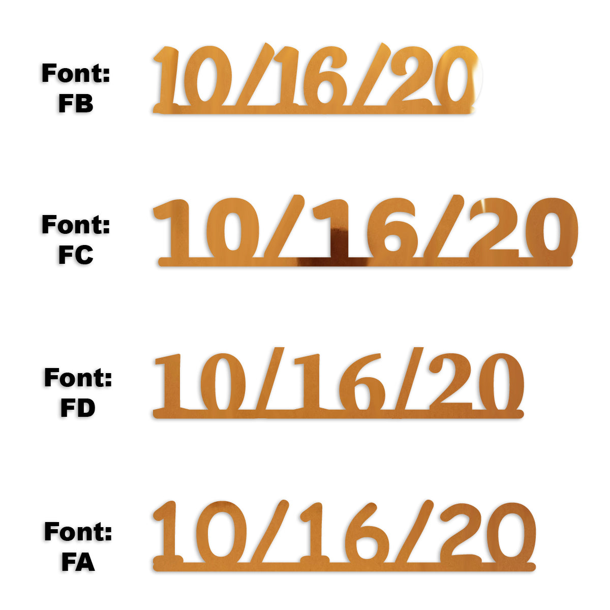 Custom-Fetti Date - 10/16/24 or 10/16/25  Orange