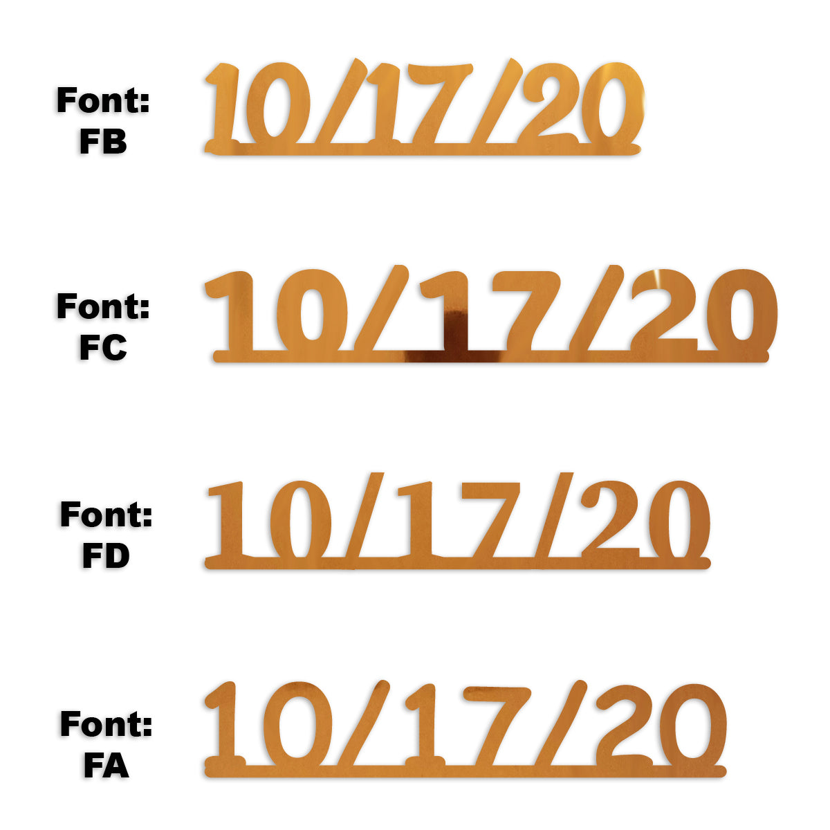 Custom-Fetti Date - 10/17/24 or 10/17/25  Orange