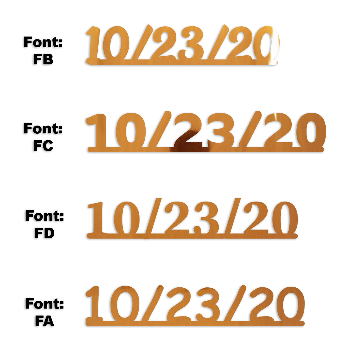Custom-Fetti Date - 10/23/24 or 10/23/25  Orange