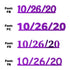 Custom-Fetti Date - 10/26/24 or 10/26/25  Purple