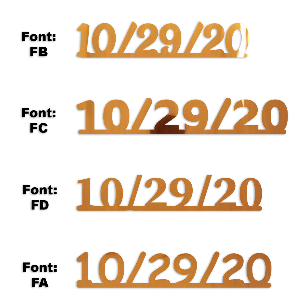 Custom-Fetti Date - 10/29/24 or 10/29/25  Orange