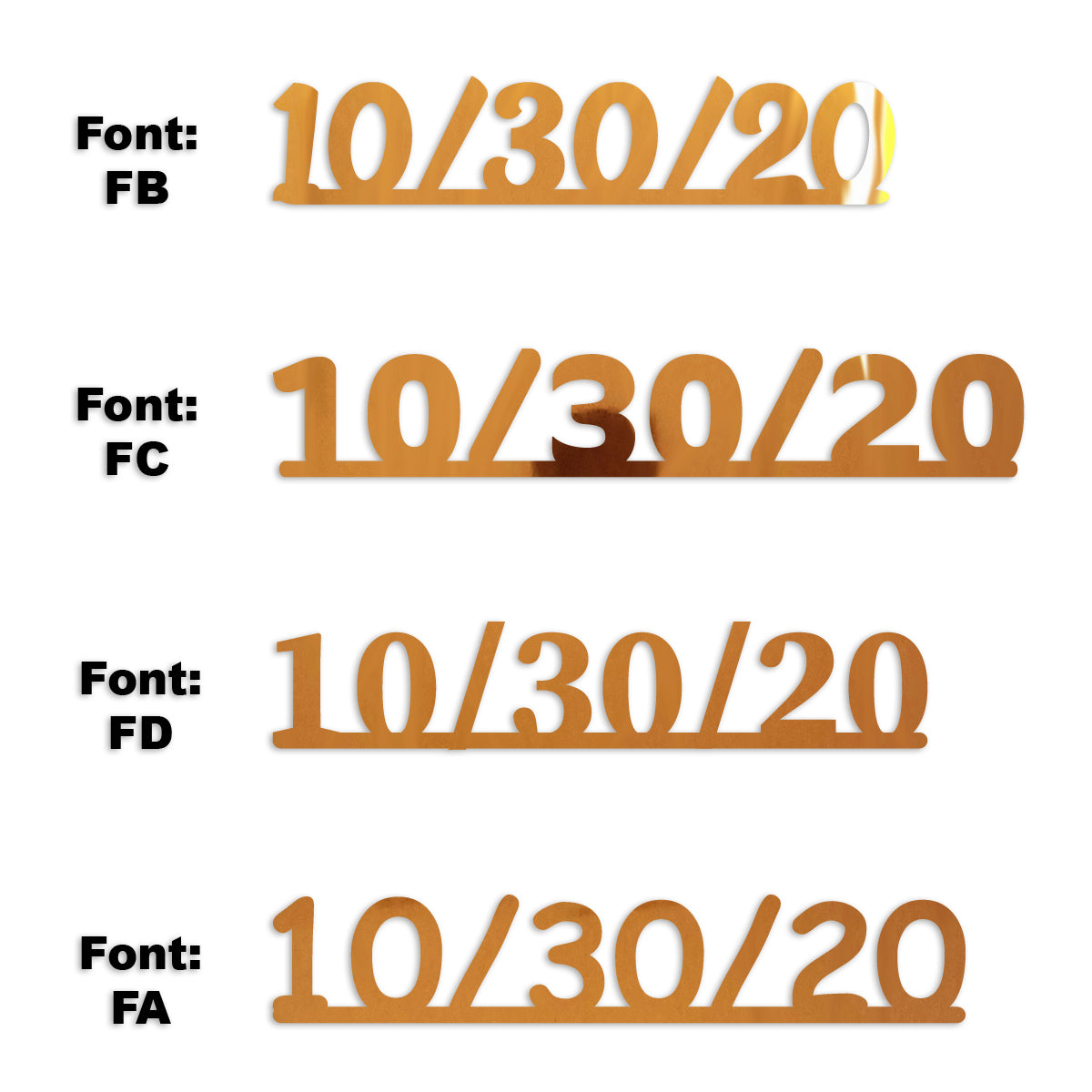 Custom-Fetti Date - 10/30/24 or 10/30/25  Orange