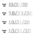 Custom-Fetti Date - 10/31/24 or 10/31/25  Silver