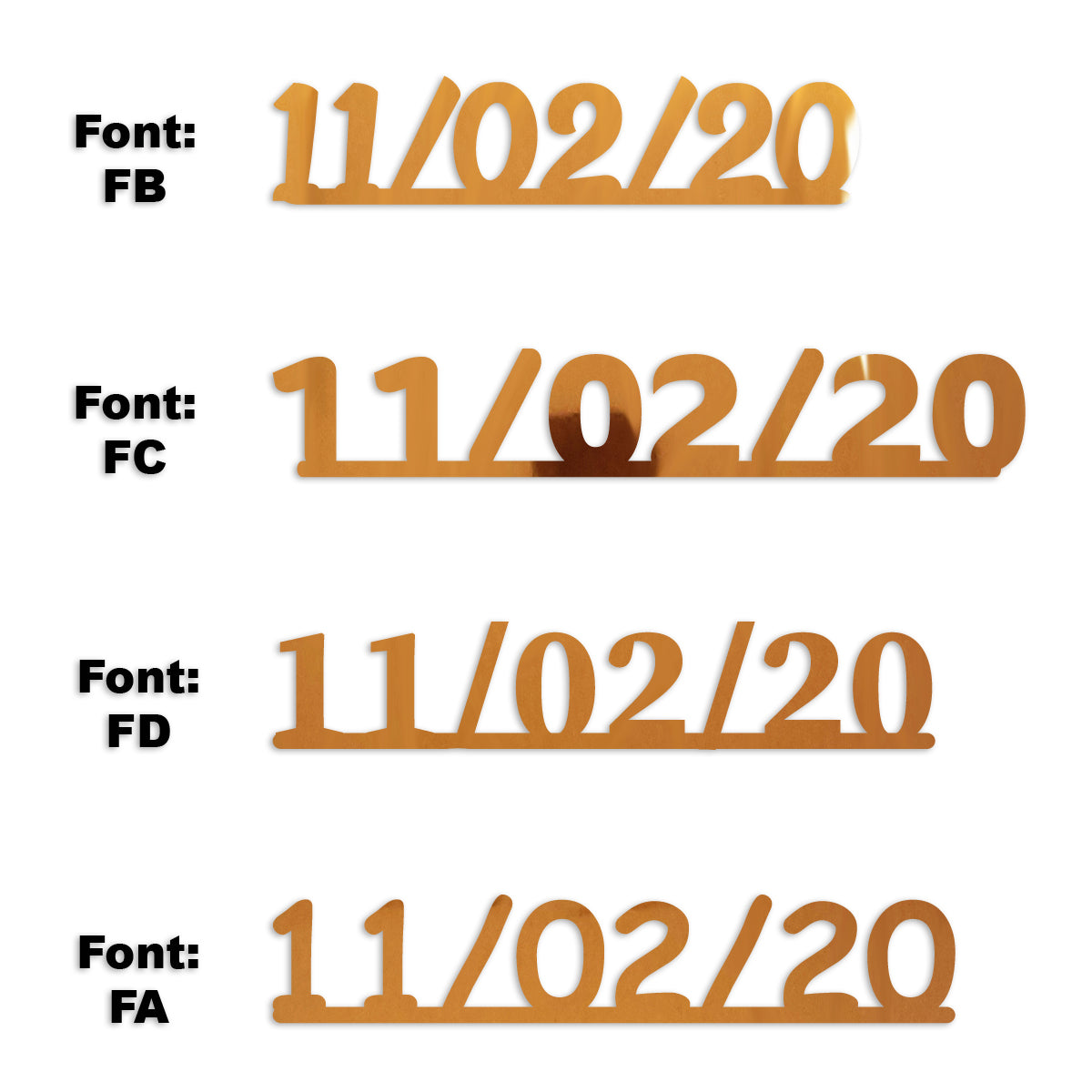 Custom-Fetti Date - 11/02/24 or 11/02/25  Orange