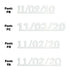 Custom-Fetti Date - 11/02/24 or 11/02/25  White