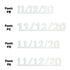 Custom-Fetti Date - 11/12/24 or 11/12/25  White