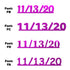 Custom-Fetti Date - 11/13/24 or 11/13/25  Fuchsia