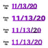 Custom-Fetti Date - 11/13/24 or 11/13/25  Purple