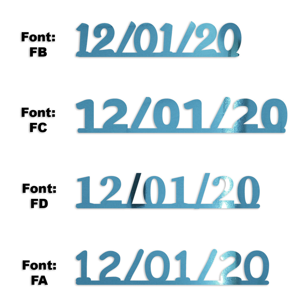 Custom-Fetti Date - 12/01/24 or 12/01/25  Blue Sky