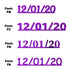 Custom-Fetti Date - 12/01/24 or 12/01/25  Purple