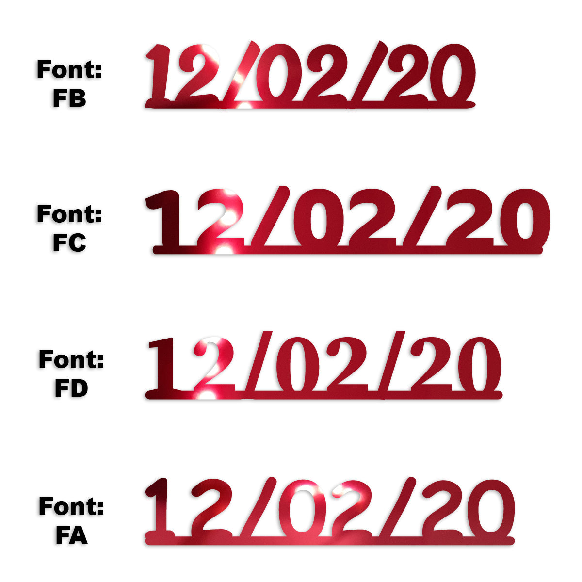 Custom-Fetti Date - 12/02/24 or 12/02/25  Red