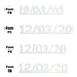 Custom-Fetti Date - 12/03/24 or 12/03/25  White