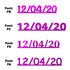 Custom-Fetti Date - 12/04/24 or 12/04/25  Fuchsia