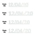 Custom-Fetti Date - 12/04/24 or 12/04/25  White