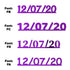 Custom-Fetti Date - 12/07/24 or 12/07/25  Purple