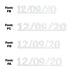 Custom-Fetti Date - 12/09/24 or 12/09/25  White