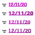 Custom-Fetti Date - 12/11/24 or 12/11/25  Fuchsia