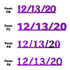 Custom-Fetti Date - 12/13/24 or 12/13/25  Purple