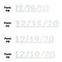 Custom-Fetti Date - 12/19/24 or 12/19/25  White