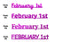 Custom-Fetti Date - FEBRUARY 1st Fuchsia