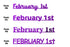 Custom-Fetti Date - FEBRUARY 1st Purple