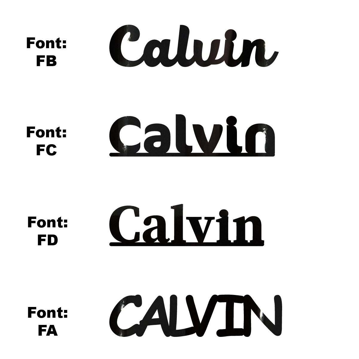 Custom-Fetti Boy - CALVIN Black