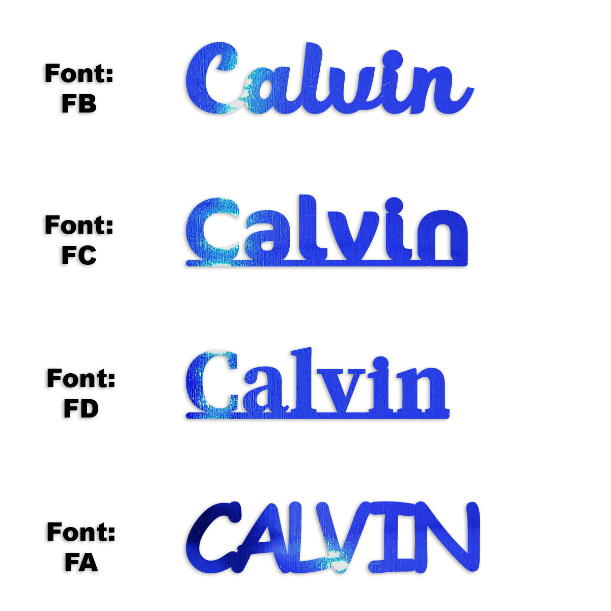 Custom-Fetti Boy - CALVIN Blue Royal