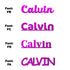 Custom-Fetti Boy - CALVIN Fuchsia