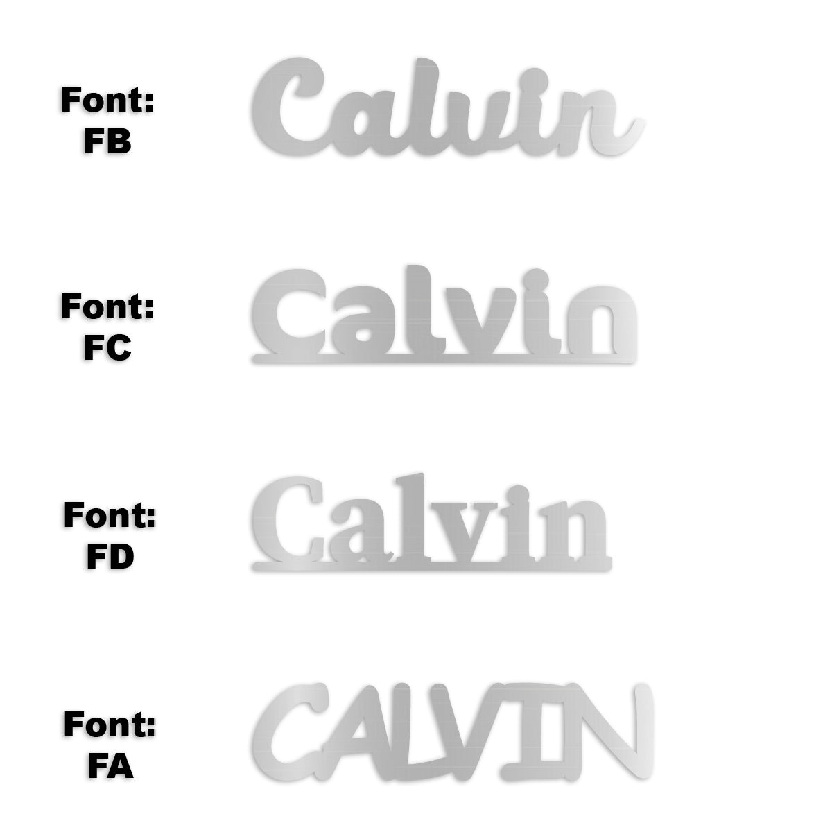 Custom-Fetti Boy - CALVIN Silver