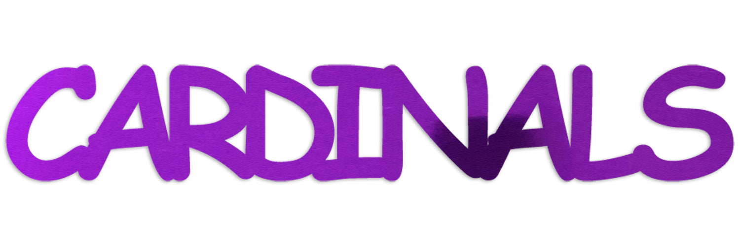 Custom-Fetti Team - CARDINALS Purple