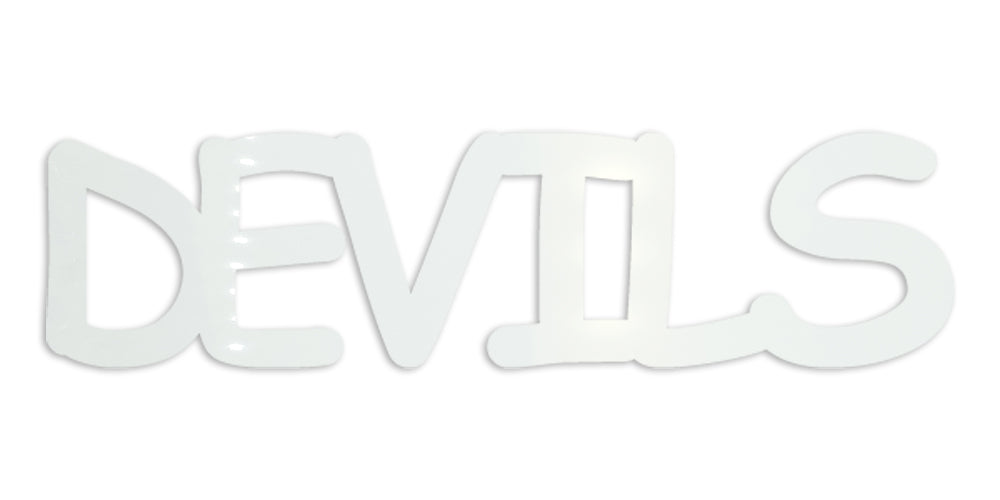 Custom-Fetti Team - DEVILS White
